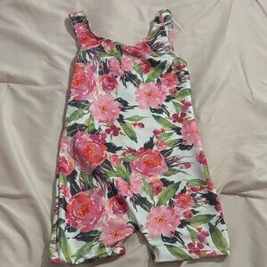 Floral Kids leotard